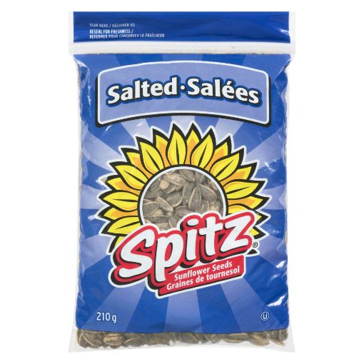 Picture of SPITZ SUNFLOWER SEEDS - SALTED  210GR