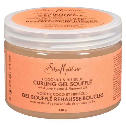 Picture of SHEA MOISTURE CURLING GEL SOUFFLE - COCONUT + HIBISCUS 340GR