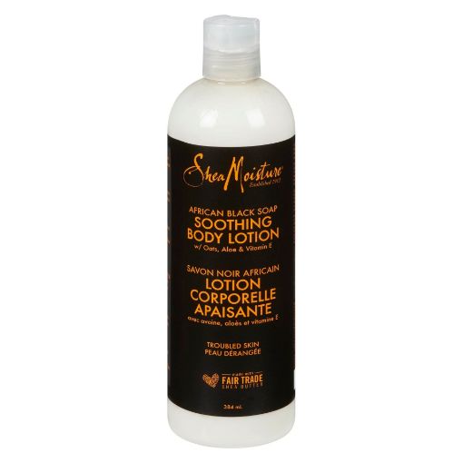 Picture of SHEA MOISTURE BODY LOTION - AFRICAN BLACK SOAP 384ML