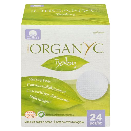 Picture of ORGANYC BABY NURSING PADS 24S