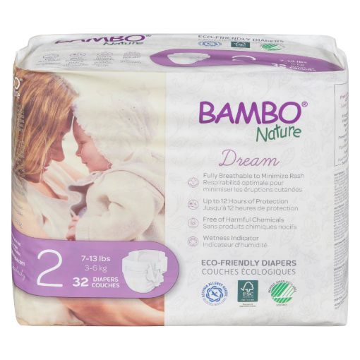 Picture of BAMBOO DIAPERS - SIZE 2 32S