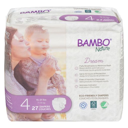 Picture of BAMBOO DIAPERS - SIZE 4 27S