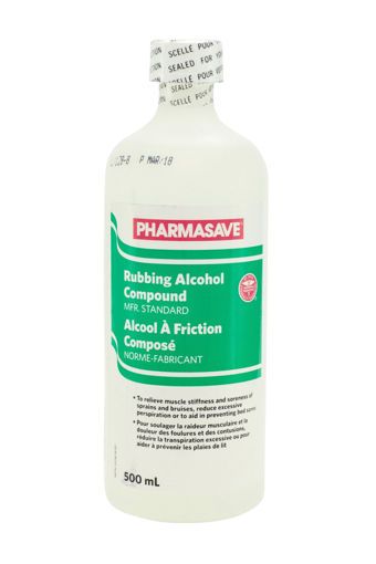 Picture of PHARMASAVE RUBBING ALCOHOL 95% 500ML