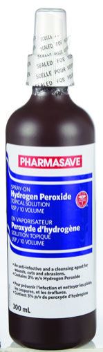 Picture of PHARMASAVE HYDROGEN PEROXIDE SPRAY-ON 300ML
