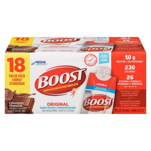 Picture of BOOST ORIGINAL READY TO DRINK - CHOCOLATE 18X237ML