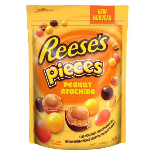 Picture of REESES PIECES PEANUT POUCH 200GR