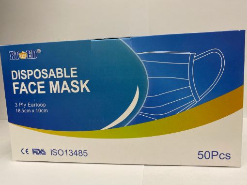 Picture of RT ED DISPOSABLE FACE MASK 50S