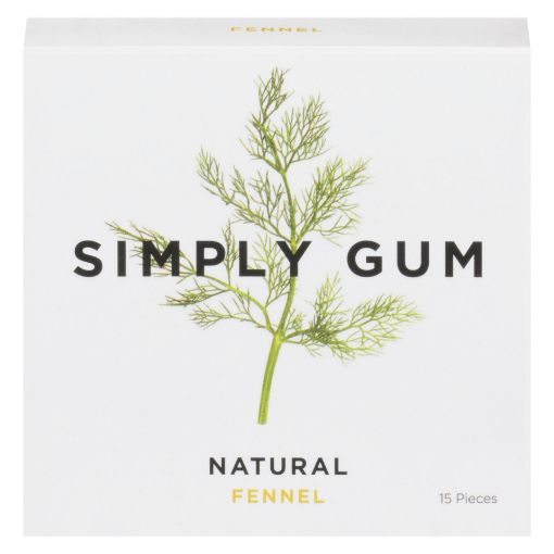 Picture of SIMPLY GUM NATURAL FENNEL 15S