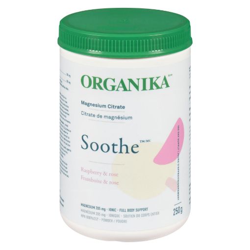 Picture of ORGANIKA MAGNESIUM CITRATE - SOOTHE - RASPBERRY ROSE 250GR