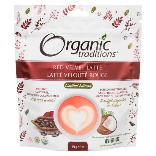 Picture of ORGANIC TRADITIONS LATTE RED VELVET 150GR