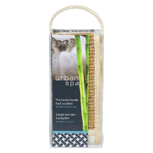 Picture of URBAN SPA BAMBOO HANDY HANDLE BACK SCRUBBER