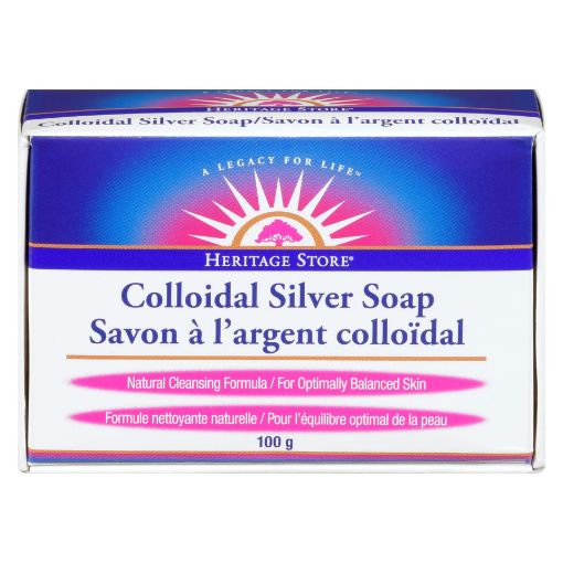 Picture of HERITAGE STORE COLLOIDAL SILVER SOAP 100GR
