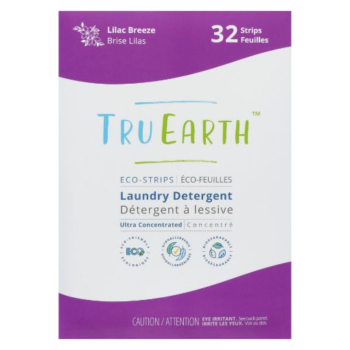 Picture of TRUEARTH LAUNDRY DETERGENT - ECO STRIPS - LILAC BREEZE 32S