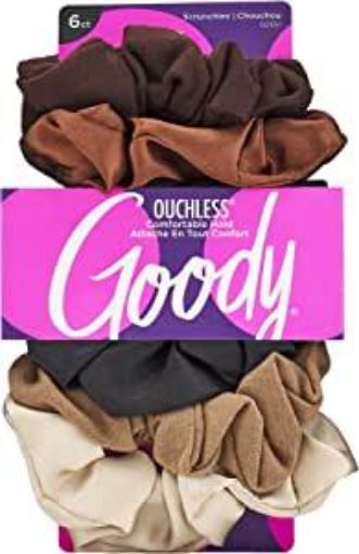 Picture of GOODY SATIN SCRUNCHIES 5S