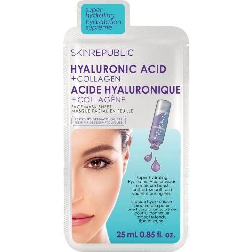 Picture of SKIN REPUBLIC HYALRONIC ACID and COLLAGEN FACE MASK