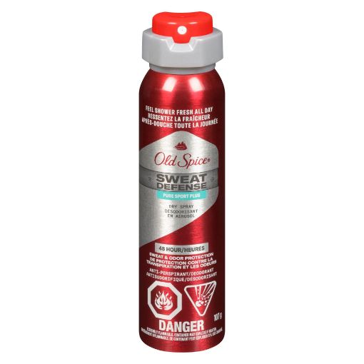 Picture of OLD SPICE RED COLLECTION DRY SPRAY - PURE SPORT 132ML                      
