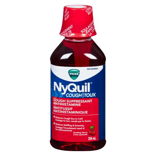 Picture of VICKS NYQUIL COUGH SYRUP 354ML                                             