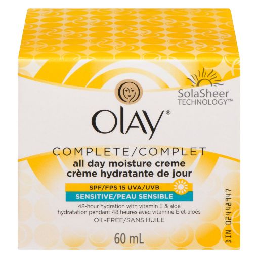 Picture of OLAY COMPLETE ALL DAY CREAM - UV DEFENSE - FRAGRANCE FREE 60ML             
