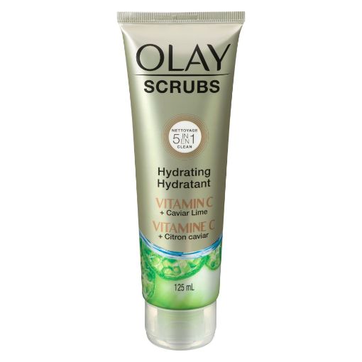 Picture of OLAY SCRUBS - DAILY EXFOLIATIOR VITAMIN C CAVIAR LIME 125ML                