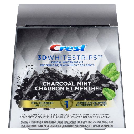 Picture of CREST 3D WHITESTRIPS - CHARCOAL MINT 14S                                   