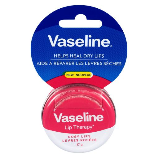 Picture of VASELINE LIP THERAPY - TIN - ROSY 17GR                                     