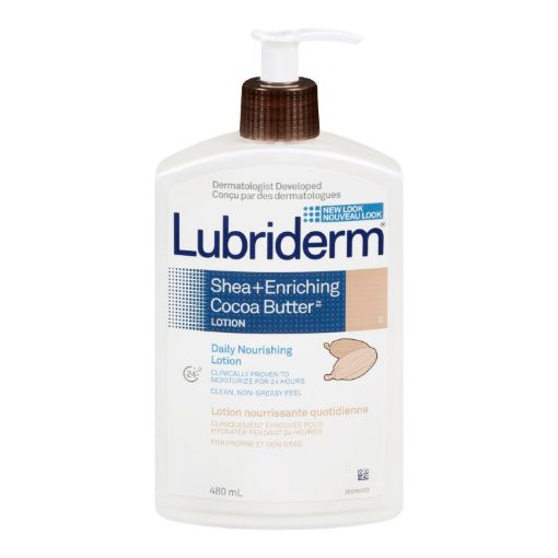 Picture of LUBRIDERM SKIN NOURISHING LOTION - SHEA and COCOA BUTTER 480ML