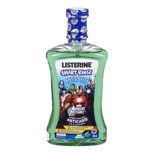 Picture of LISTERINE SMART RINSE FOR KIDS MOUTHWASH - MINT 500ML                      