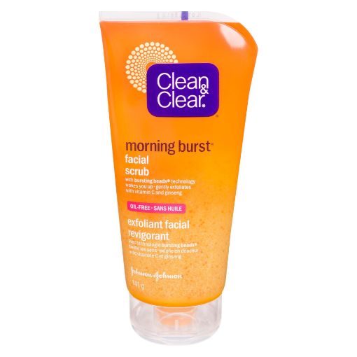 Picture of CLEAN and CLEAR MORNING BURST FACIAL SCRUB 141GR