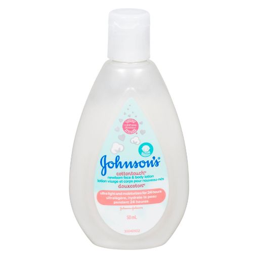 Picture of JOHNSONS and JOHNSONS NEWBORN FACE and BODY LOTION - COTTON TOUCH 50ML
