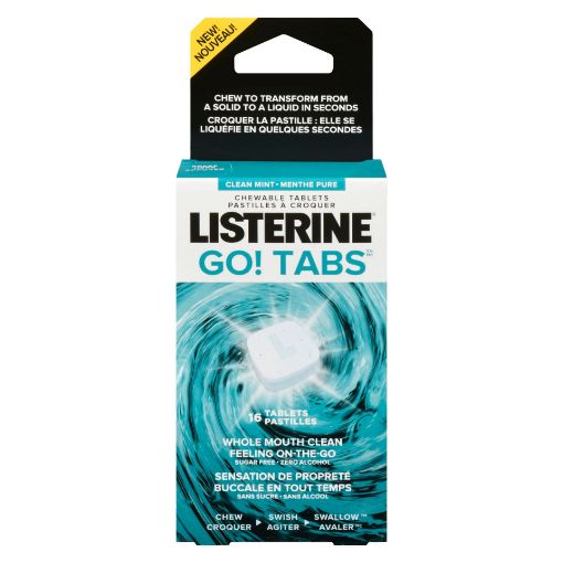 Picture of LISTERINE GO TABS 16S                                                      