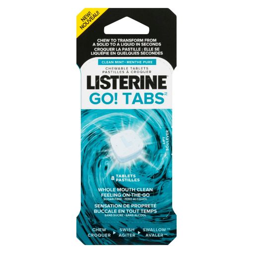 Picture of LISTERINE GO TABS 8S