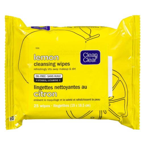 Picture of CLEAN and CLEAR LEMON WIPES 25S