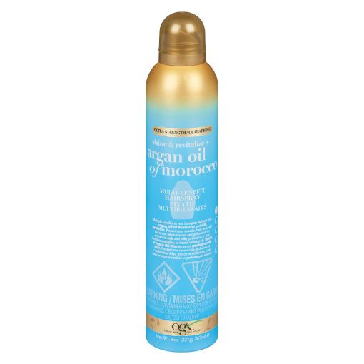 Picture of OGX ARGRAN OIL OF MOROCCO XS MULTI BENEFIT HAIR SPRAY 227GR                