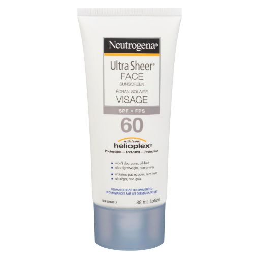 Picture of NEUTROGENA ULTRA SHEER DRY TOUCH SUNSCREEN SPF60 88ML                      