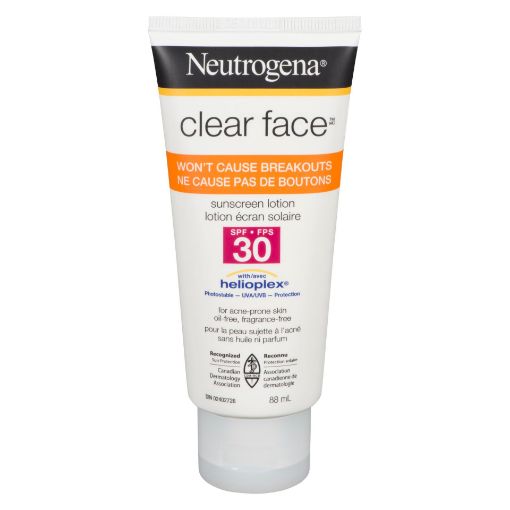 Picture of NEUTROGENA CLEAR FACE LOTION SPF30 88ML                                    