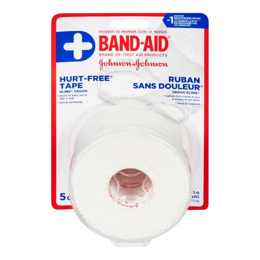 Picture of BAND-AID HURT FREE TAPE - 5CMX4.5M (2INX5YDS)                              