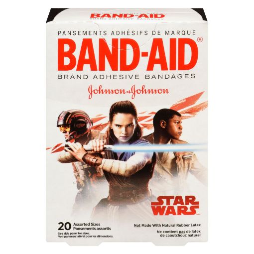 Picture of BAND-AID BANDAGE - STAR WARS - ASSORTED 20S                                