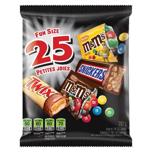 Picture of MARS/MandMS/MC/TWIX/SNICKERS HALLOWEEN - VARIETY PACK 25S 292GR
