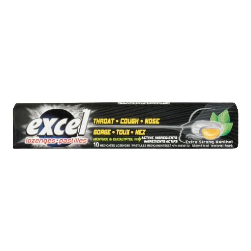 Picture of EXCEL LOZENGE - EXTRA STRONG 10S