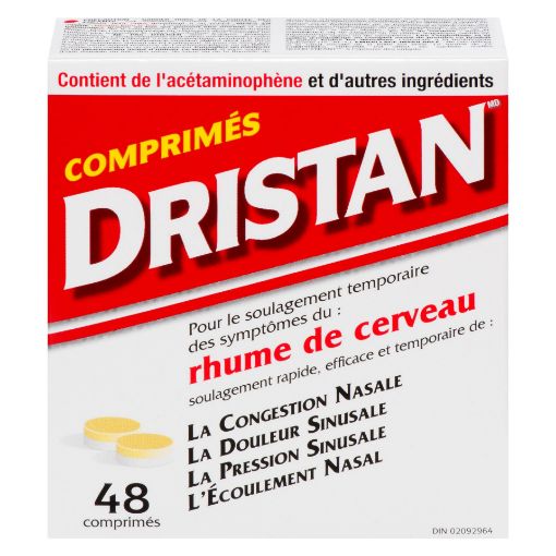 Picture of DRISTAN SINUS COLD TABS 48S                                     
