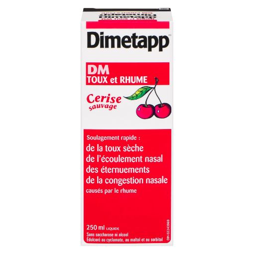 Picture of DIMETAPP DM COUGH and COLD  250ML