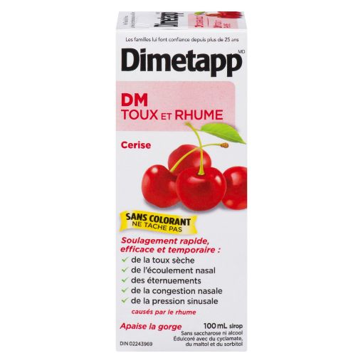 Picture of DIMETAPP DM COLD SYRUP - DYE-FREE 100ML                                    