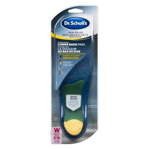 Picture of DR. SCHOLLS ORTHOTIC INSOLES - BACK PAIN RELIEF - WOMENS 1PR               