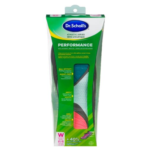 Picture of DR. SCHOLLS ACTIVE SERIES INSOLES - WOMENS - SIZE 8.5-11 1PR               