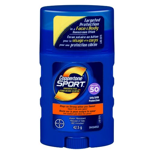 Picture of COPPERTONE SPORT FACE and BODY STICK SPF50 42.5GR
