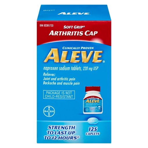 Picture of ALEVE SOFT GRIP CAPLET - ARTHRITIS 125S                                    