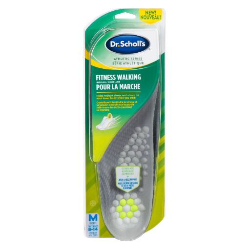 Picture of DR. SCHOLLS ATHLETIC SERIES FITNESS WALKING INSOLES FOR MEN                