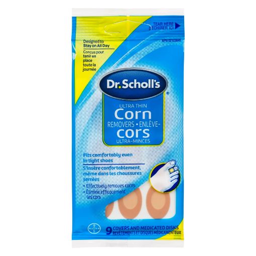 Picture of DR. SCHOLLS CORN REMOVER ULTRA THIN 9S                                     