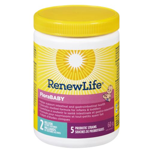 Picture of RENEW LIFE FLORA BABY - 5 PROBIOTIC STRAINS