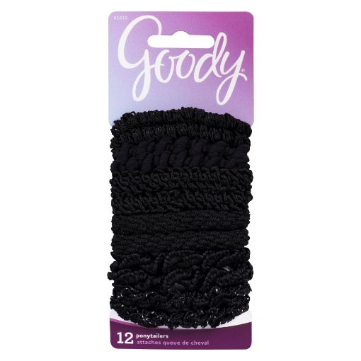 Picture of GOODY PONYTAILER ROPE COMBO - BLACK 12S